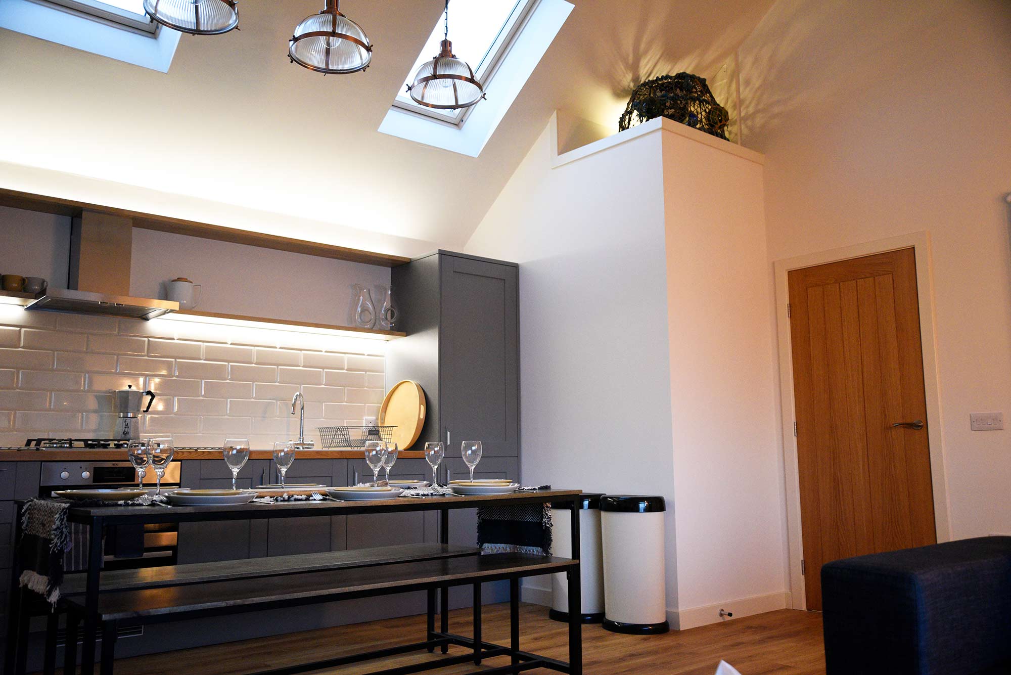 Luxury open plan accommodation