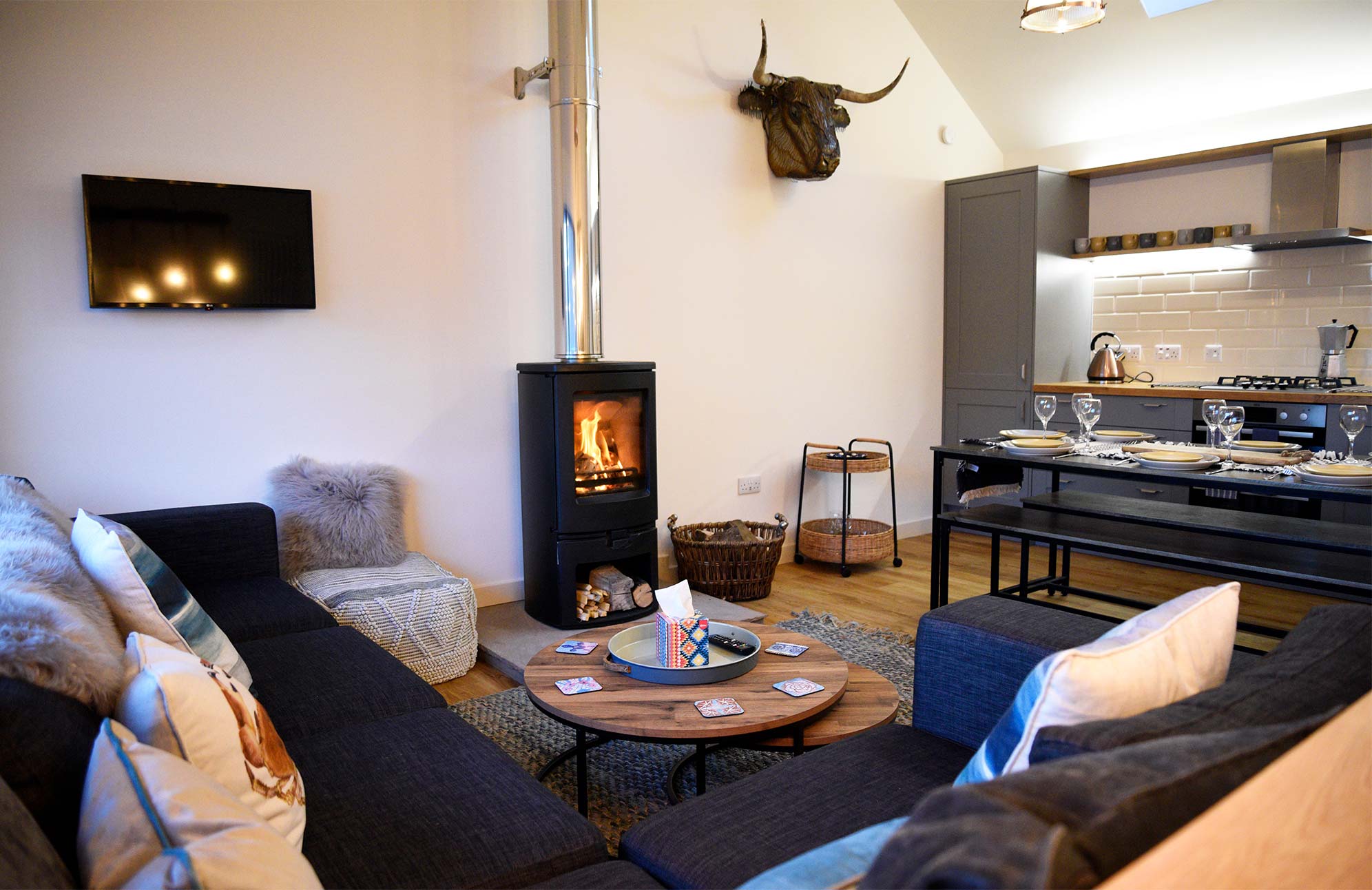 open plan accommodation in Sconser